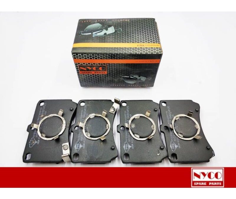 BRAKE PAD FRONT SETS FORD LASER 1988 / MAZDA 323 BF3V / BW3W / BF5V / BFMP 1.3 , 1.5 , 1.6 1985-1989 NYS3028M-03