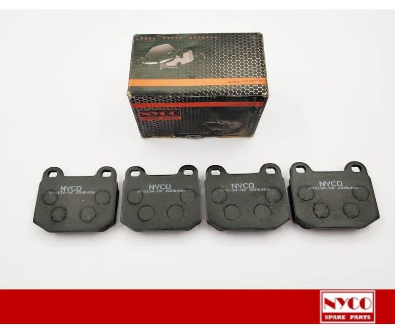 BRAKE PAD REAR SETS NISSAN FAIRLADY 2002 / IMPREZA / LANCER 2000 EVO V/VI CP9A NYS134-06