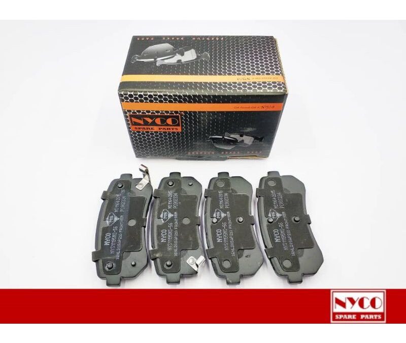 BRAKE PAD REAR SETS KIA RIO 1.4 / FORTE / YF / ACCENT 08 / ACCENT 08/TUCSON 11/SPORTAGE 10-15/PICANTO 12-14 NYS11195-56