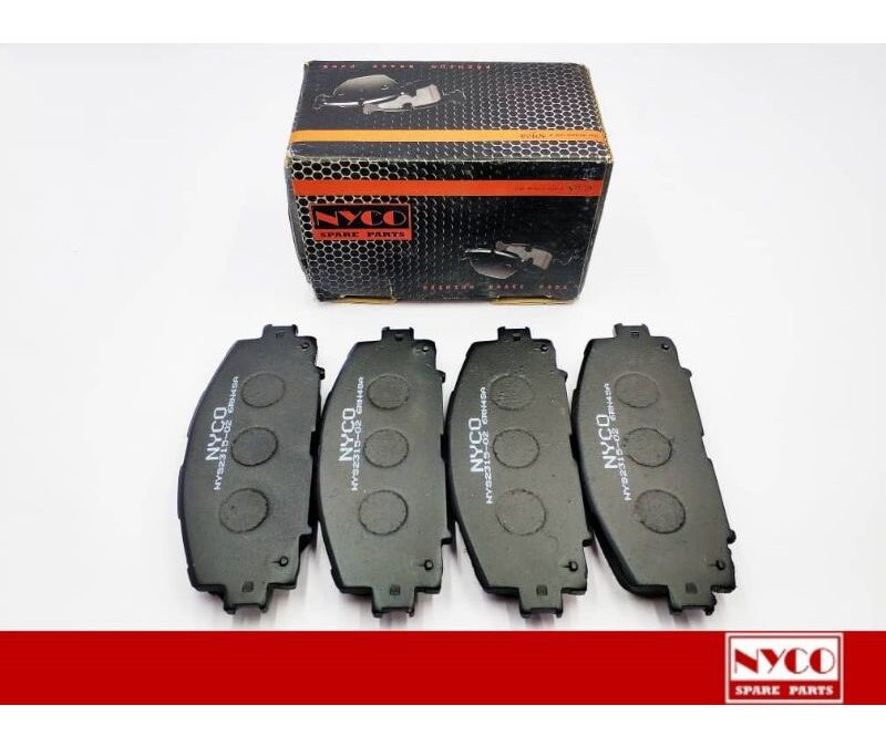BRAKE PAD FRONT SETS TOYOTA PRIUS C NHP10 1.5 2002 NYS2315-02
