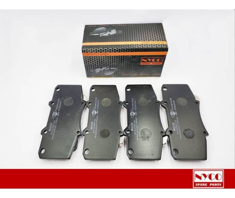 BRAKE PAD FRONT SETS TOYOTA HILUX KUN26 (>144mm