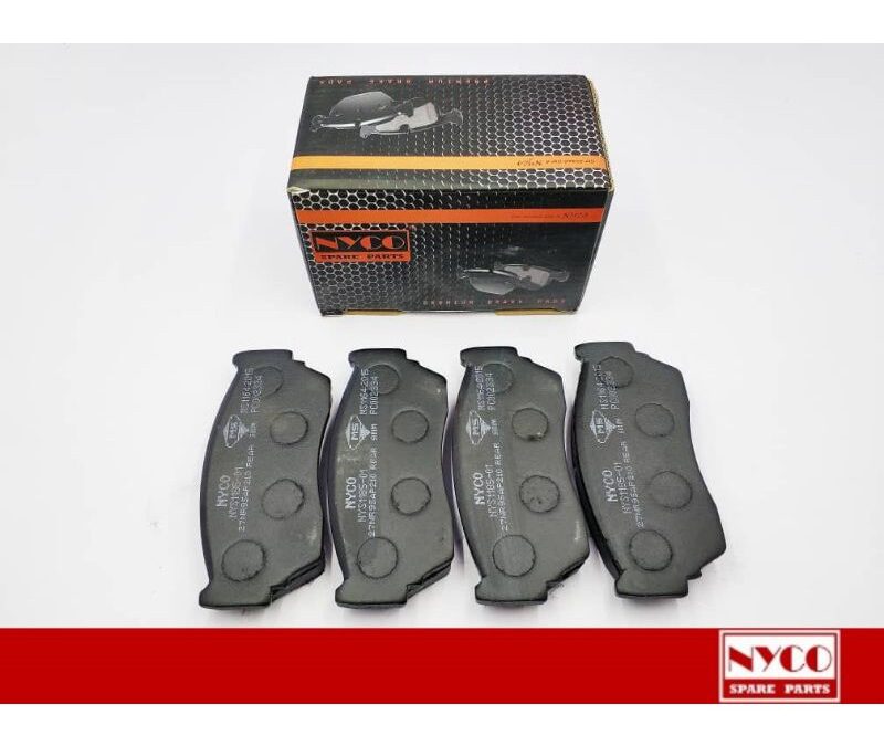 BRAKE PAD REAR SETS NISSAN CEFIRO A32 / N16 / A33 / ALMERA 2.0 GTI NYS1185-01