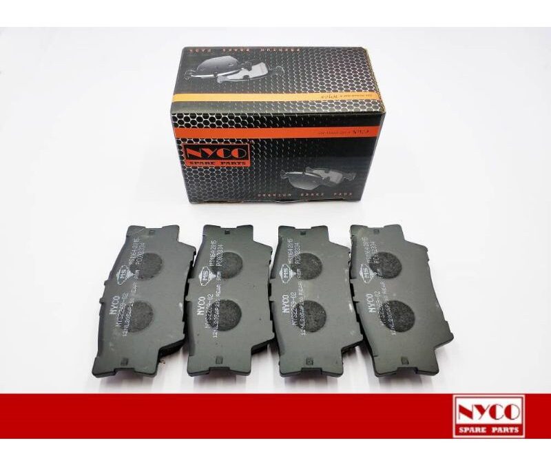 BRAKE PAD REAR SETS TOYOTA ASV50 / AVV50 / ACV50 / ACV51 / ACV40 / ACV41 / RAV4 VCA3 2006 / HARRIER 2015 NYS2269-02
