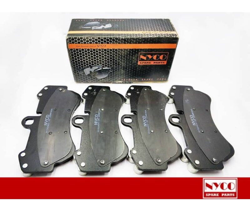 BRAKE PAD FRONT SETS AUDI A3 2006 / TOUAREG / CAYENNE 02-07 / AUDI 3.0, 3.6,4.2,6.0,4WD 2006/Q7 02-07(W/SHIMS)NYS246S-35