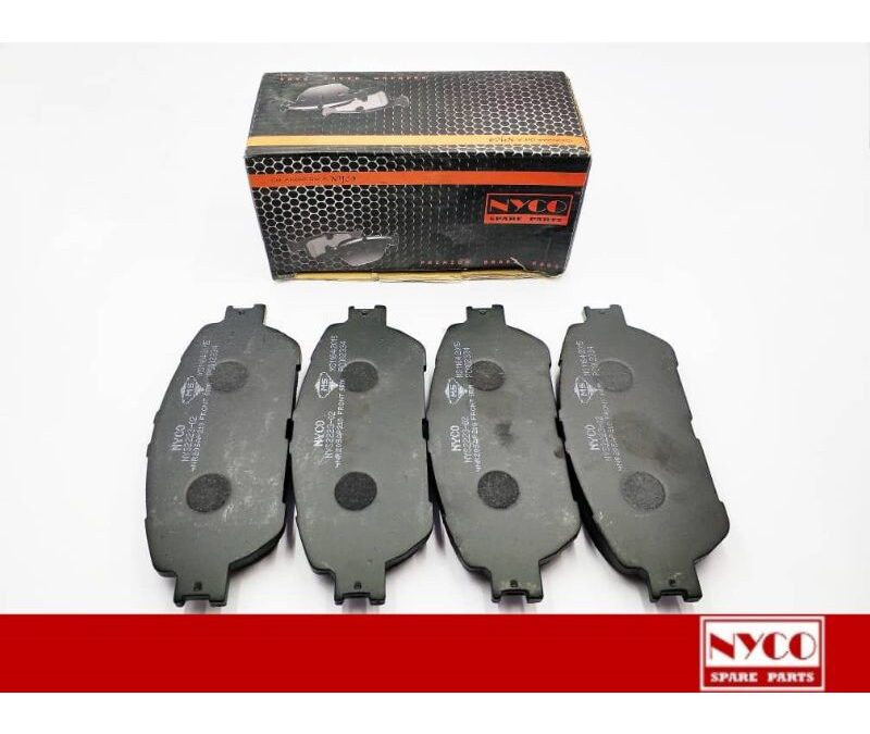 BRAKE PAD FRONT SETS TOYOTA ALPHARD MNH10 / ACR30 2004 /ANH10/ANH15/CALDINA ST246 GT4 02-07(DISC ROTOR 295MM) NYS2223-02