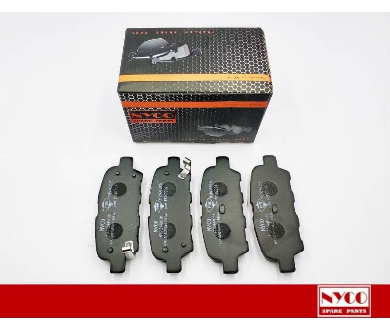 BRAKE PAD REAR SETS NISSAN X-TRAIL / T30 / T31 / E51 / MURANO / SKYLINE / 350Z / GRAND VITARA / TEANA NYS1244M-01