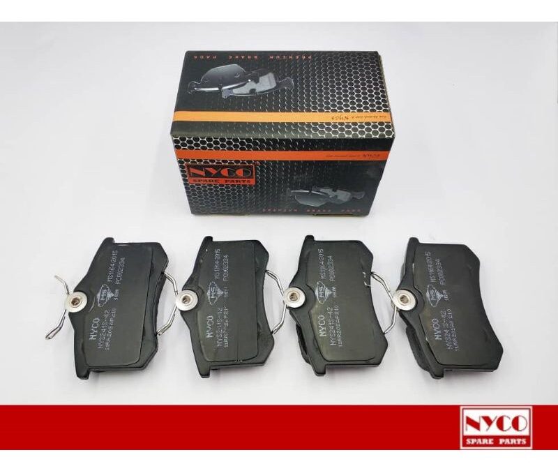 BRAKE PAD REAR SETS VOLKSWAGEN POLO 1.3, 1.9, 2001 / A6 2001 / 3008 / 308/2008/C4/BEETLE 2005/GOLF 1998/JETTA NYS241S-42