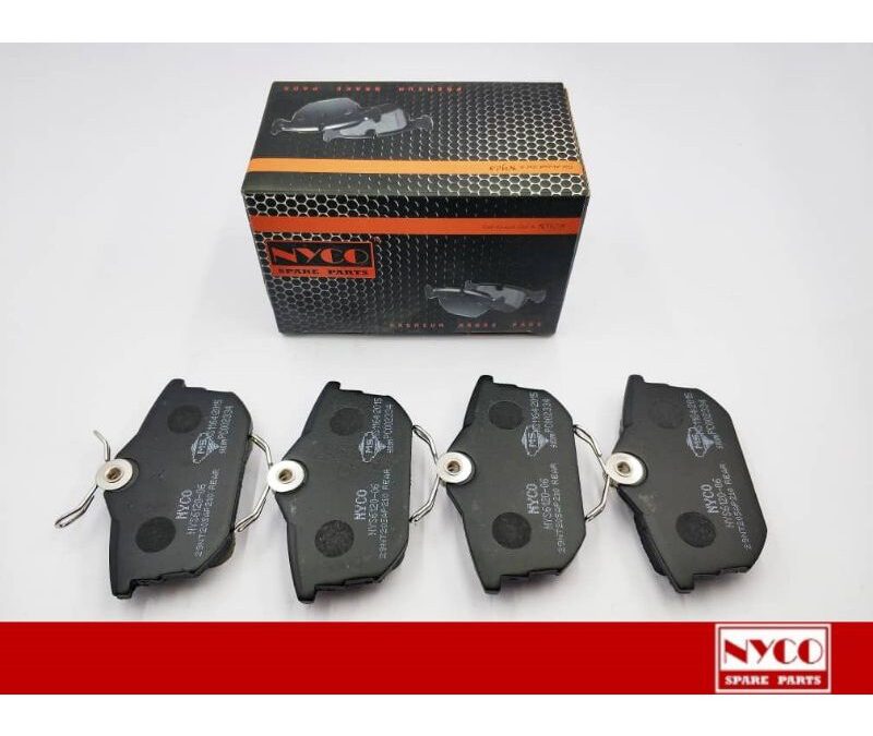 BRAKE PAD REAR SETS PROTON WAJA 1.6, 1.8 2000-2011 / S40 / SMART FORFOUR 1.5 NYS6120-06