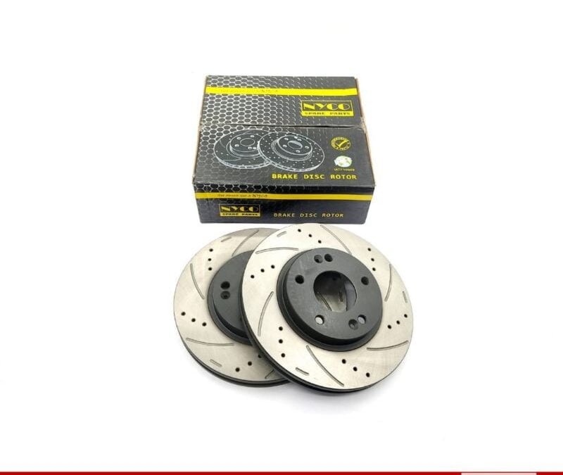 DISC ROTOR FRONT SETS HYUNDAI SONATA YF/NF/AVANTE X20/TUCSON/FORTE/SPORTAGE/RONDO PERFORMANCE PLUS+DRILLED&SOTTED(2PCS)