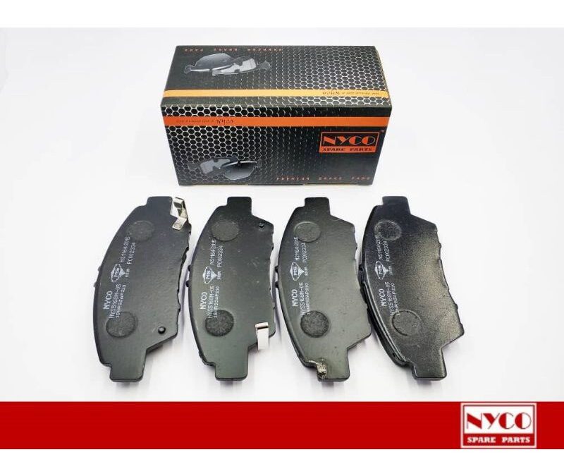 BRAKE PAD FRONT SETS HONDA CITY CIVIC JAZZ  / S5A / SR4 / SO4 V-TEC /TMO/TFO/FREED/CRZ/T9A (HAVE HOLE 136MM) NYS5168M-05