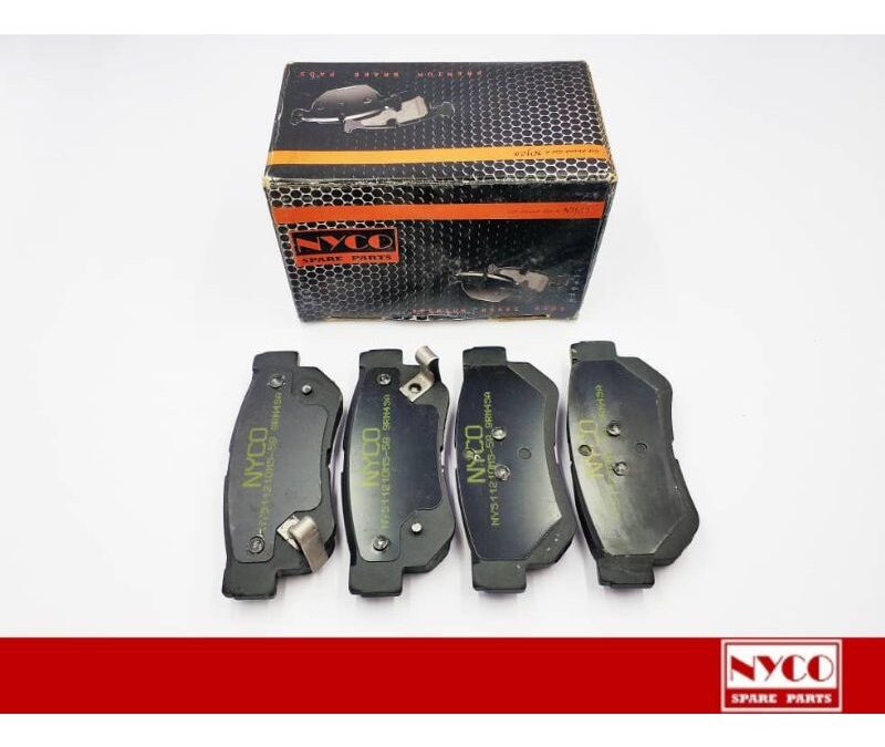 BRAKE PAD REAR SETS HYUNDAI I40 / K3 / K5 / MD / ACCENT 08 / RIO 1.4 13Y / VELOSTER / X70 NYS11297MS-58