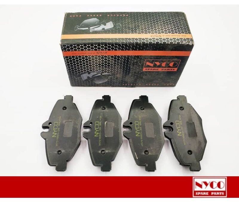 BRAKE PAD FRONT SETS MERCEDES W211 / E200 / E220 / E240 / E270 2002 (W/O SENSOR WIRE) NYS166S-39