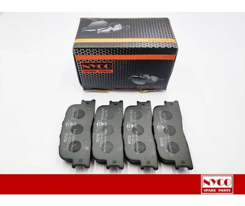 BRAKE PAD REAR SETS TOYOTA CAMRY ACV30 / WISH ZNE10 / ZNE14 / ZSU60 / CALDINA T/C/TIGGO/EASTAR 2.0, 2.4 2011 NYS2219-02