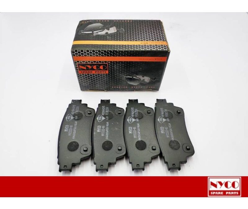 BRAKE PAD REAR SETS MITSUBISHI OUTLANDER 2018- NYS333-06