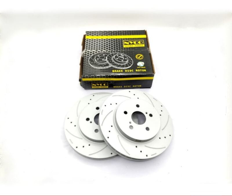 DISC ROTOR FRONT SETS CHEVROLET CRUZE PERFORMANCE PLUS+ DRILLED & SLOTTED (2PCS) NY-05-SD3031-P+
