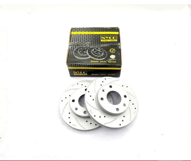 DISC ROTOR REAR SETS CHEVROLET CRUZE / ORLANDO PERFORMANCE PLUS+ DRILLED & SLOTTED (2PCS) NY-05-SD3044-P+