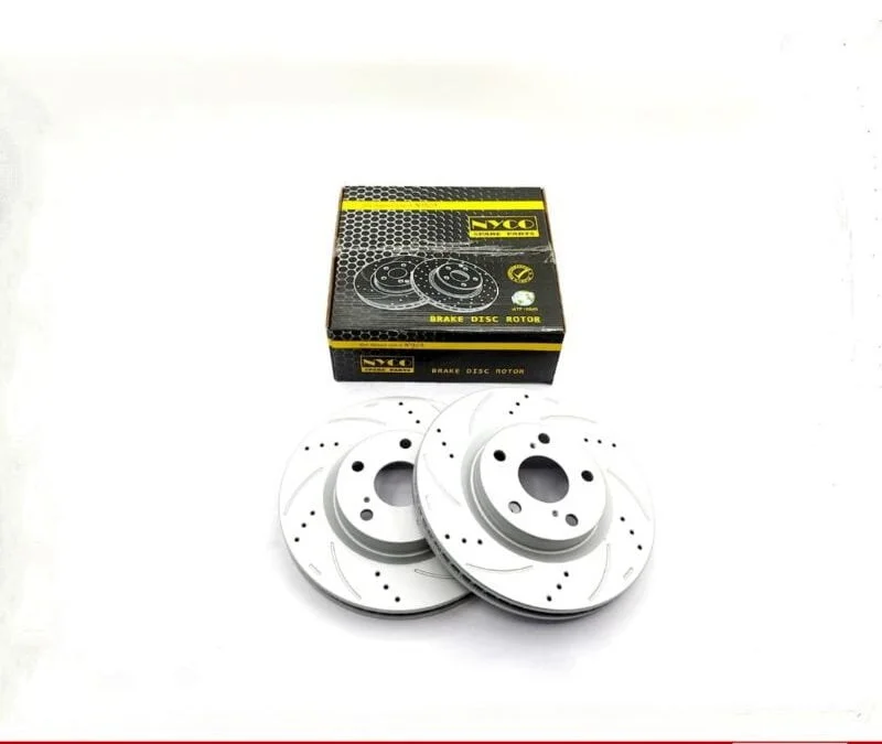 DISC ROTOR FRONT SETS TOYOTA ACV40/ACV41/ACV50/ANH20/ANH30/ZSU60/ACR50/GSR50/AHR20 PERFORMANCE PLUS+DRILLED&SLOTTED(2PCS